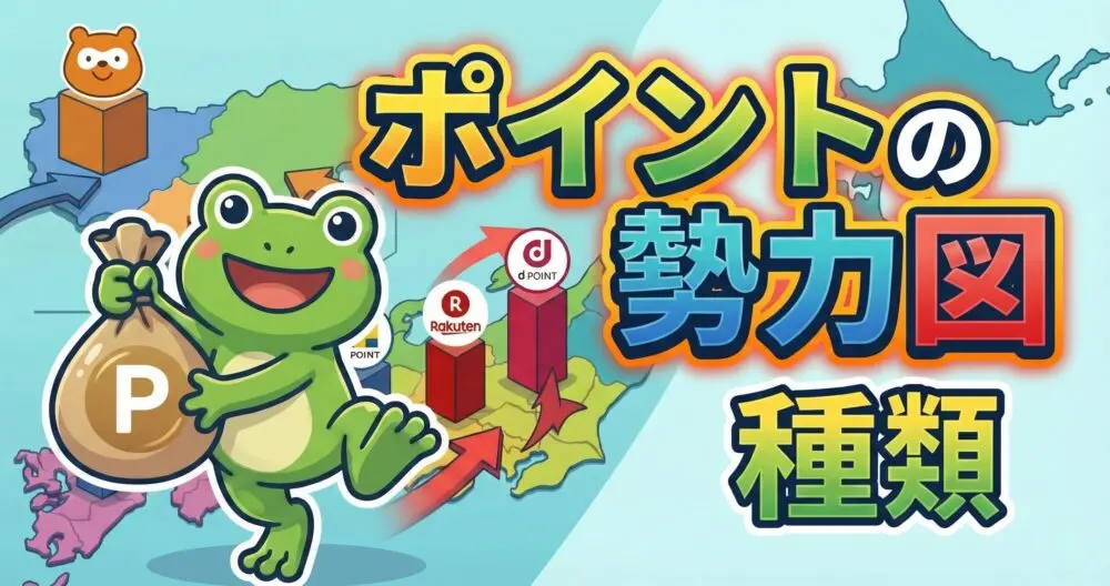 2026年最新 日本のポイント経済圏 勢力図